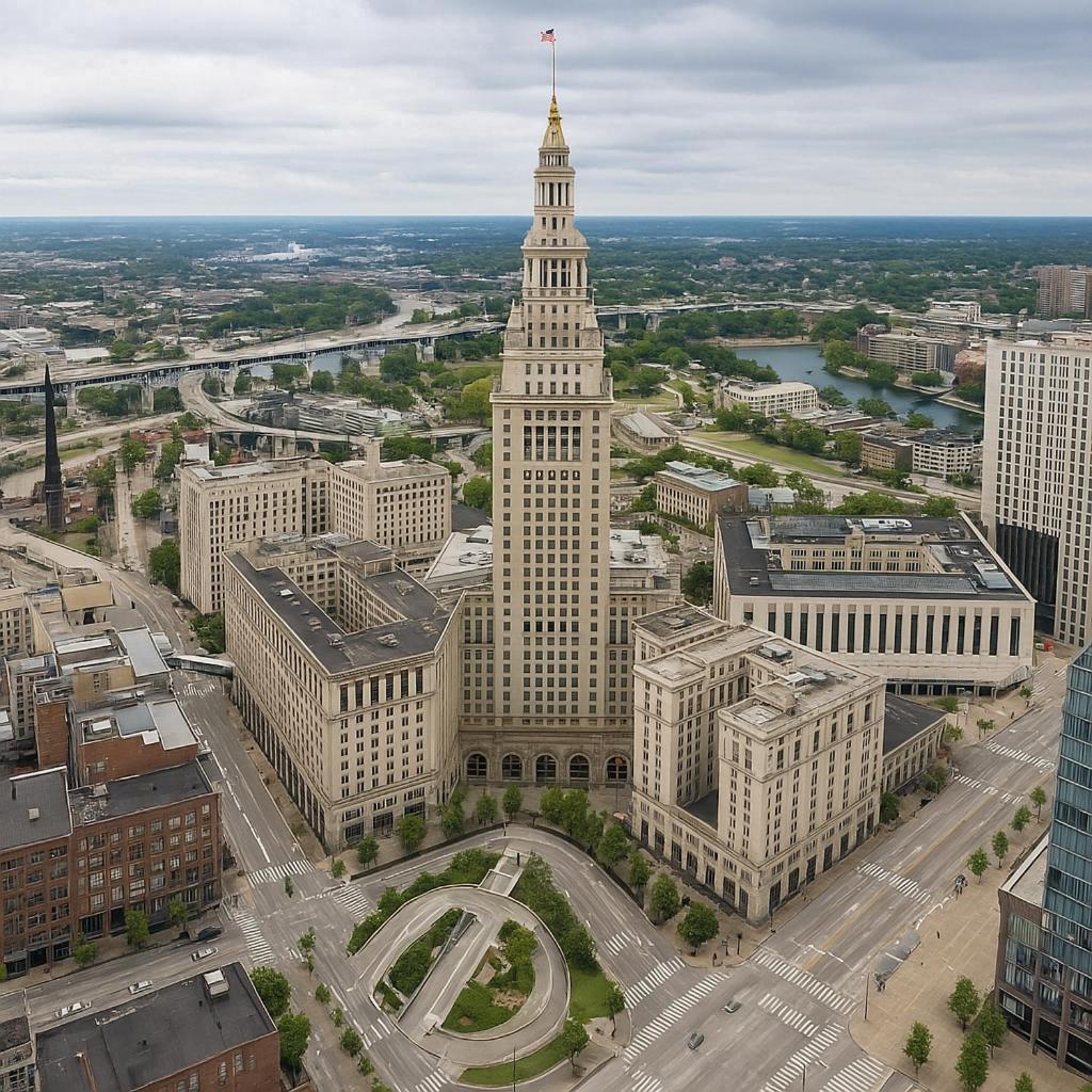 Downtown Sq Stadium, Casino, Rock Hall, Clinic * Cleveland